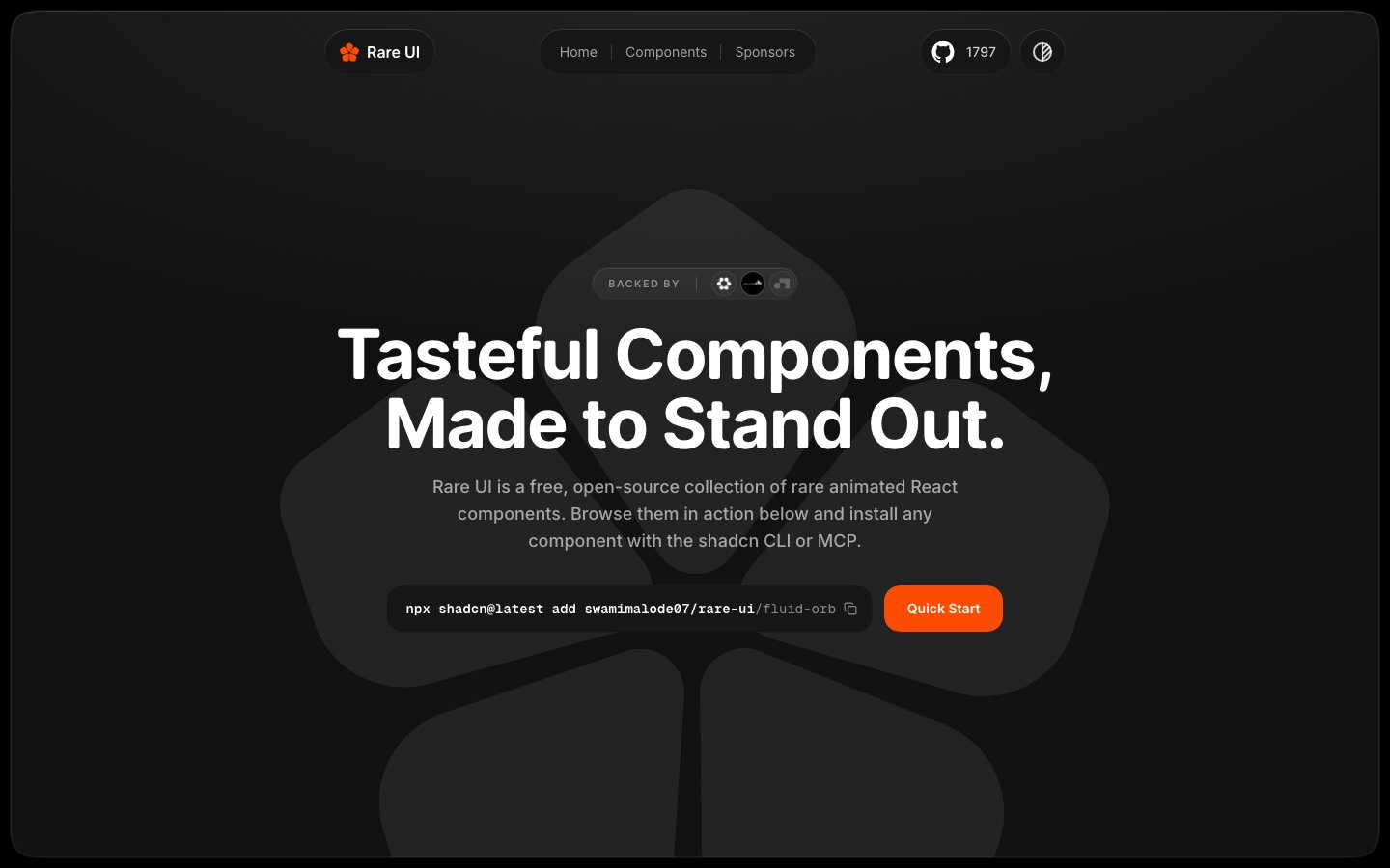 Rare UI